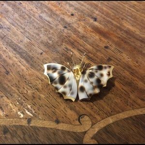 New old stock butterfly brooch